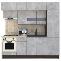 Bucatarie BIGMAR 230 A Wenge / Decor 4298